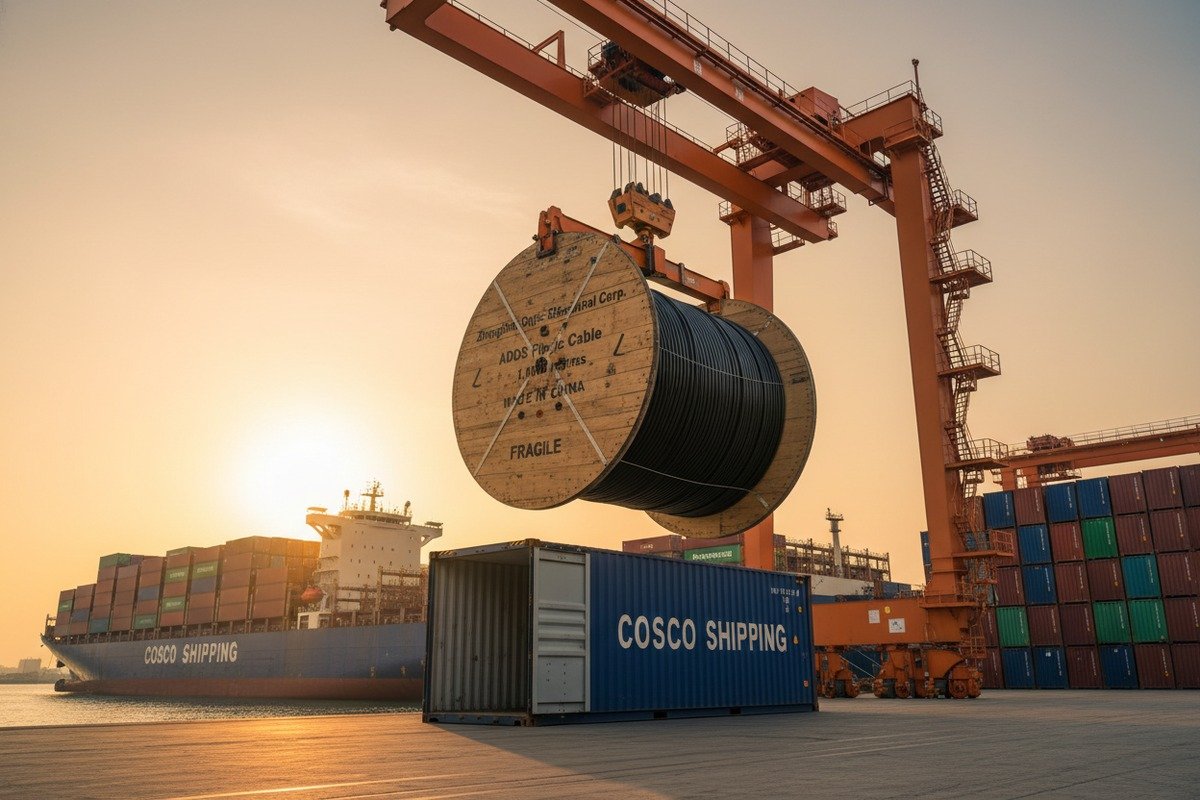 Freight and logistics costs for shipping ADSS cables from China to US warehouses (ID#2)