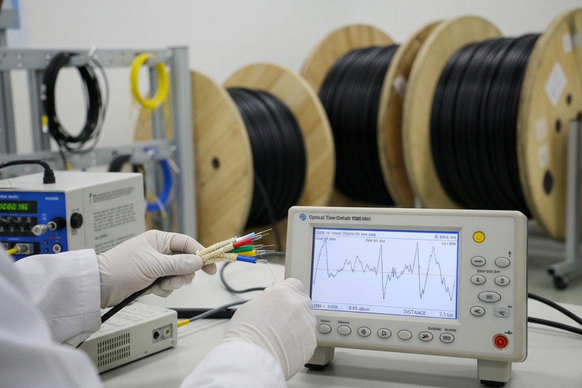 Typical lead time for manufacturing and testing ADSS fiber optic cable samples (ID#5)