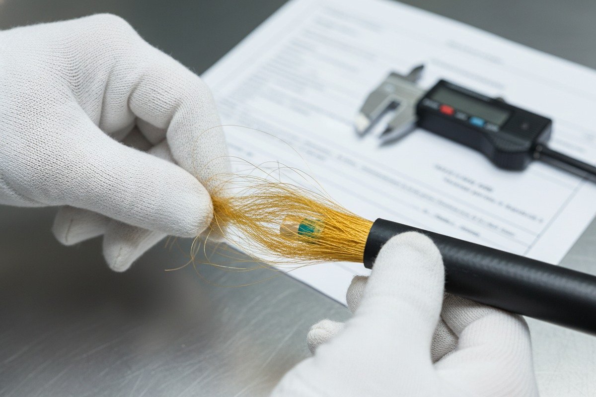 Identifying hidden compromises in aramid yarn and jacket quality for low-priced ADSS cables (ID#2)