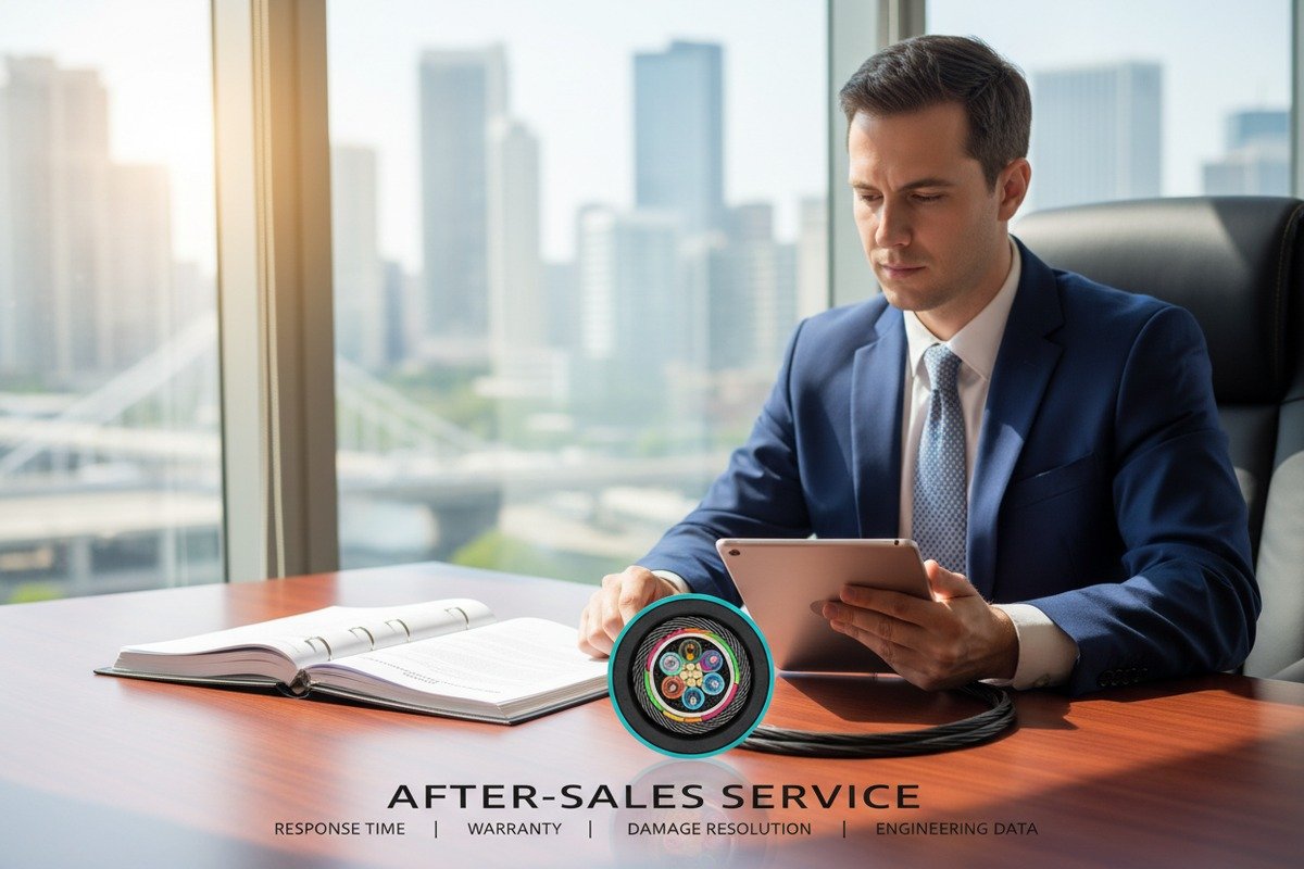 Evaluating US after-sales service for sourcing ADSS optic cables for telecommunications projects (ID#1)