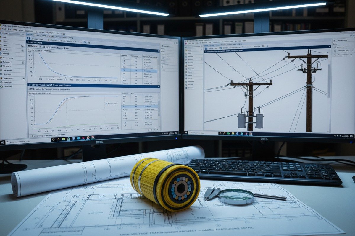 Factory engineering data and test reports meeting US standards for ADSS cable verification (ID#5)