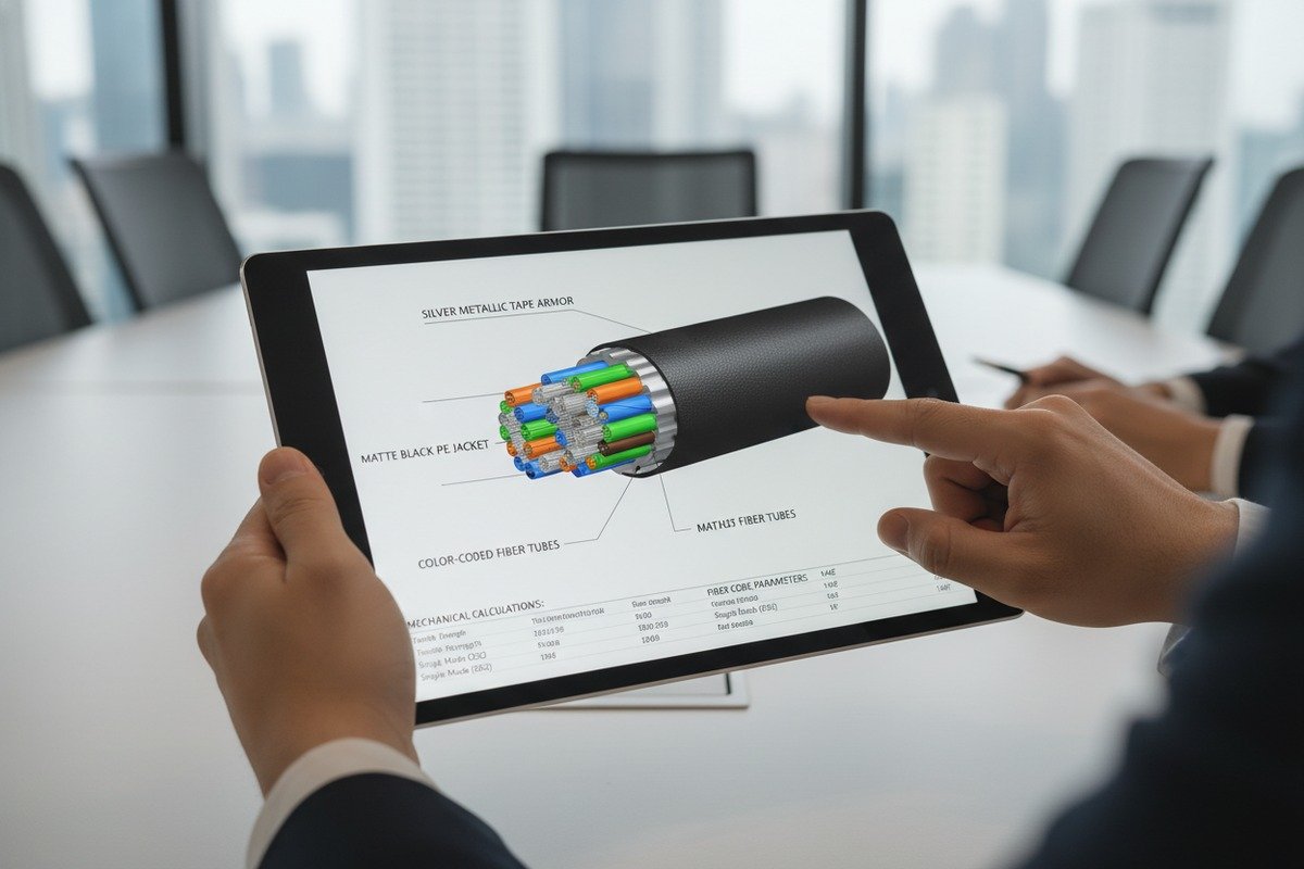 Impact of fiber type customization on ADSS cable cost and transmission performance (ID#5)