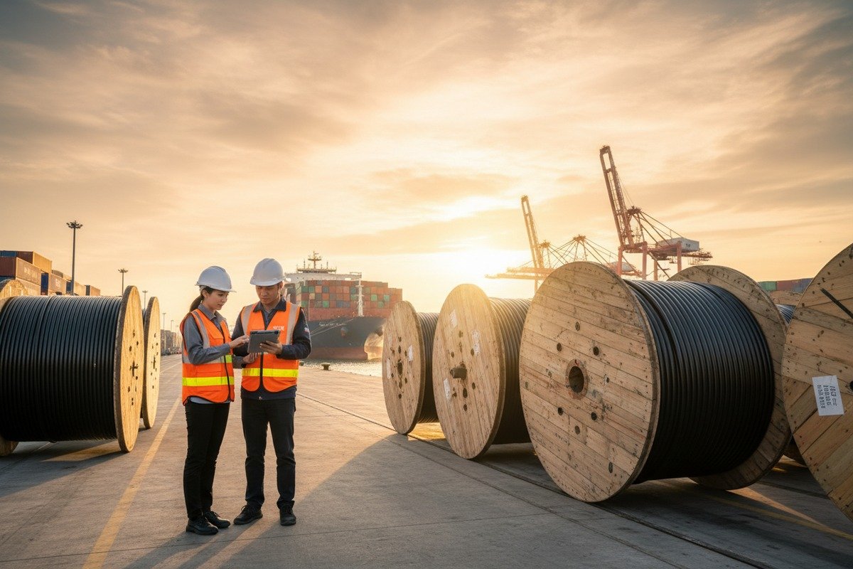 Choosing a reliable freight forwarder for shipping ADSS fiber optic cables from China (ID#1)