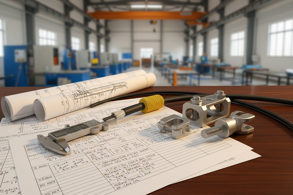 Technical sag-tension calculations and stringing charts for ADSS cable in various climates (ID#5)