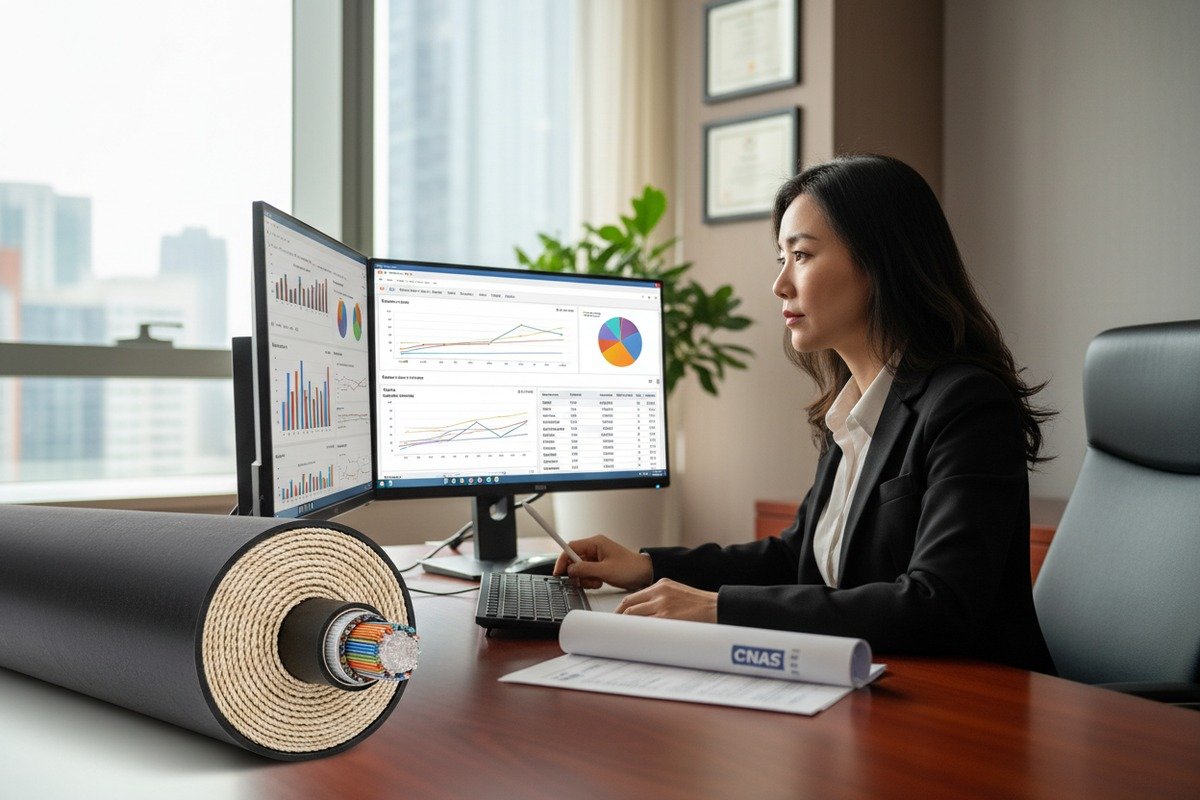 Verifying the US export track record of a China ADSS fiber optic cable supplier (ID#1)
