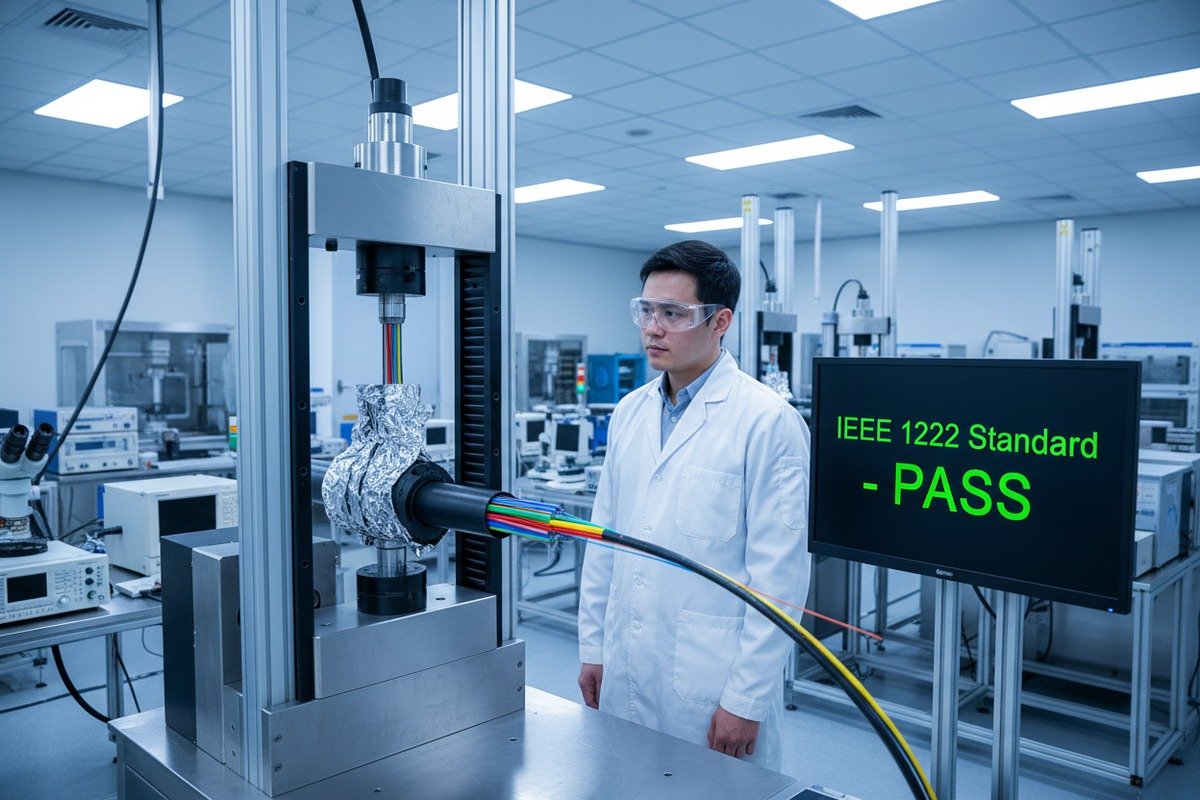 IEEE 1222 and UL certifications for ADSS cable safety and performance standards compliance (ID#3)