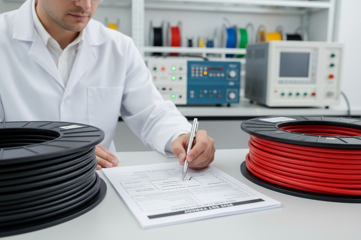 Requesting batch test reports for XLPO insulation temperature and thermal performance (ID#5)