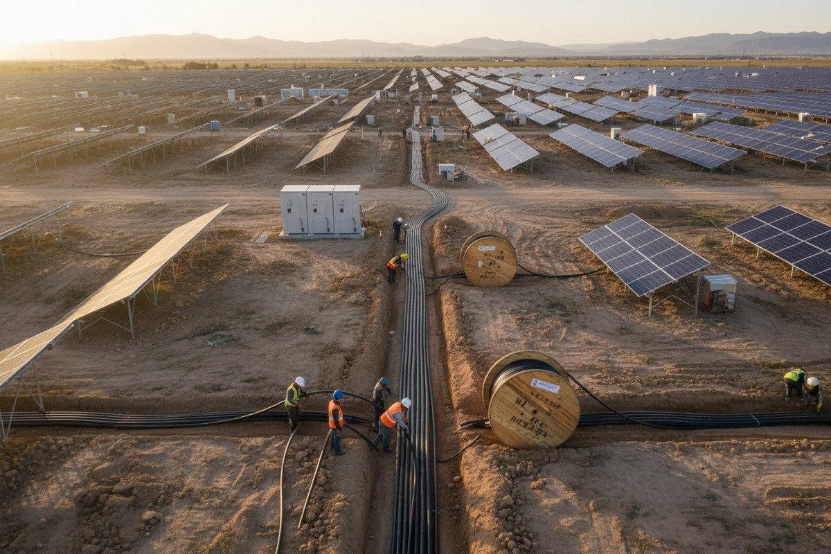 Reducing balance of system costs using 1500V cables for longer solar strings (ID#3)