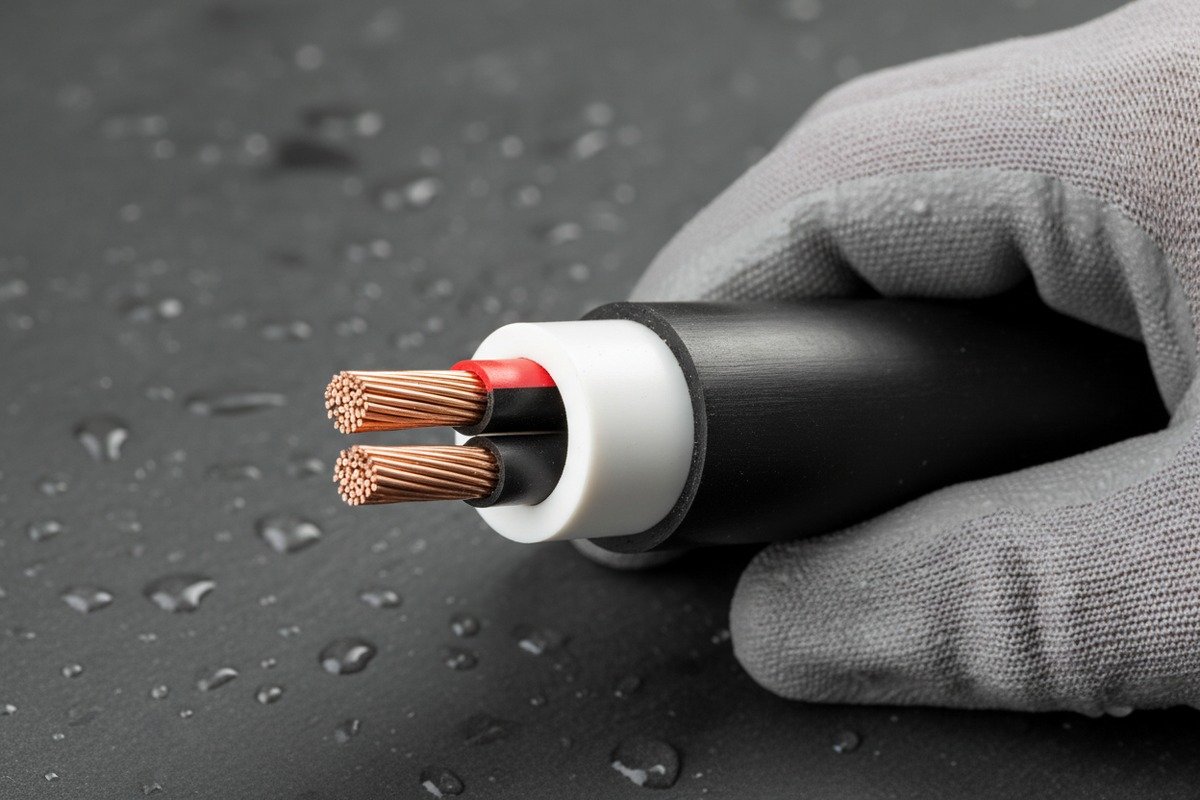 XLPE and EPR insulation materials for moisture-resistant underground solar PV cables (ID#3)