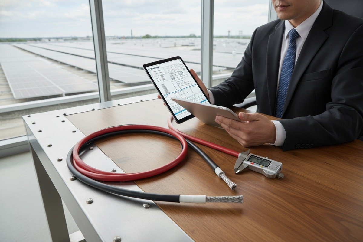 Choosing solar PV cables compatible with module connection methods for efficient energy systems (ID#1)