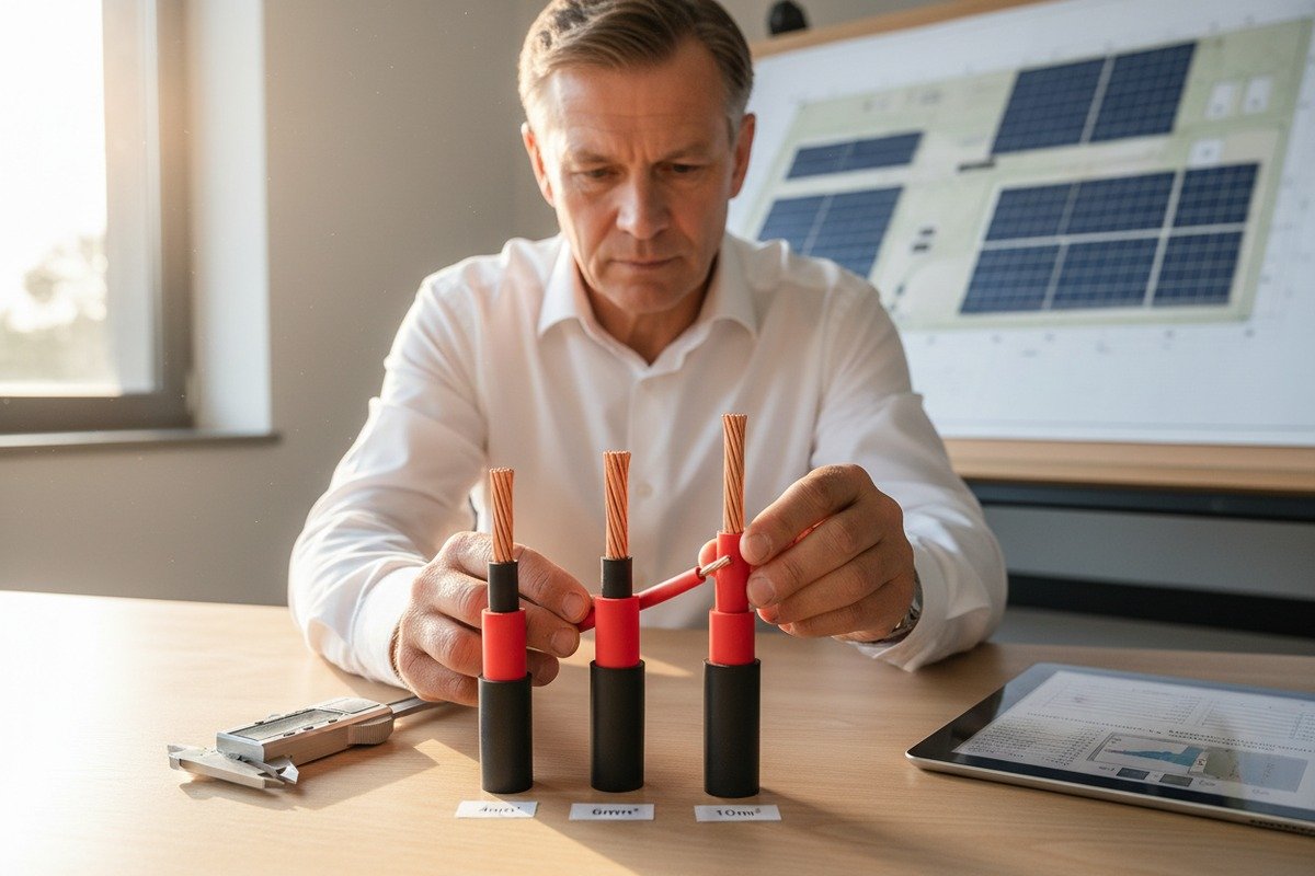 Comparison of 4mm, 6mm, and 10mm solar PV cable application scenarios for sourcing (ID#1)