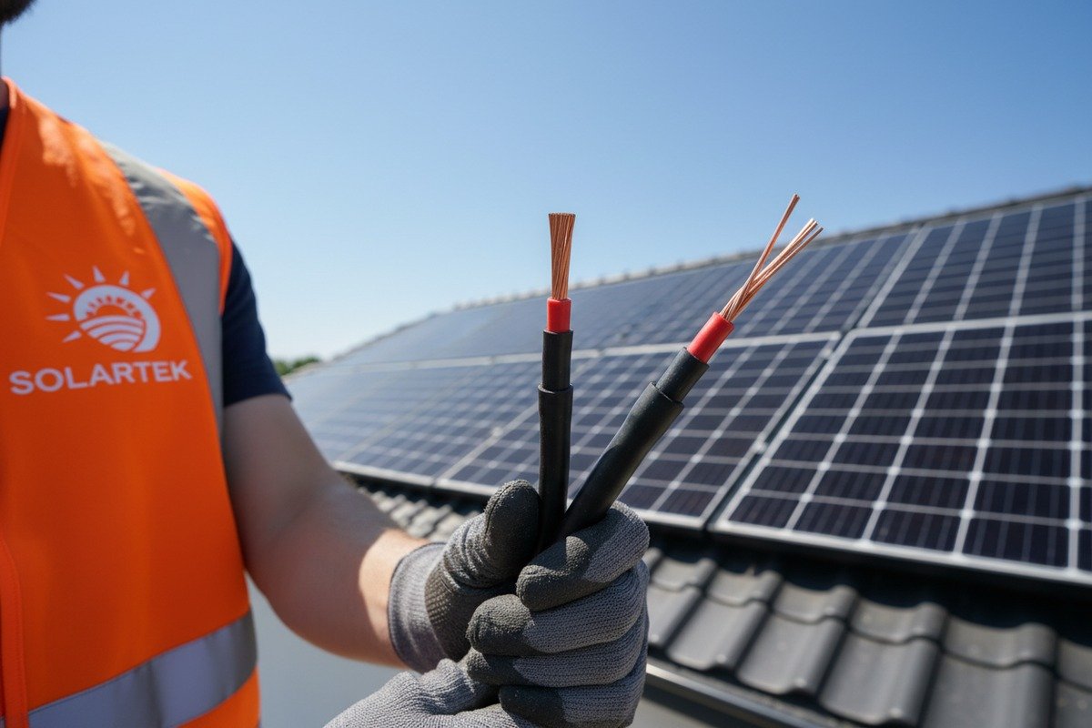 Determining 4mm or 6mm solar cable cross-section based on string current and ampacity (ID#2)