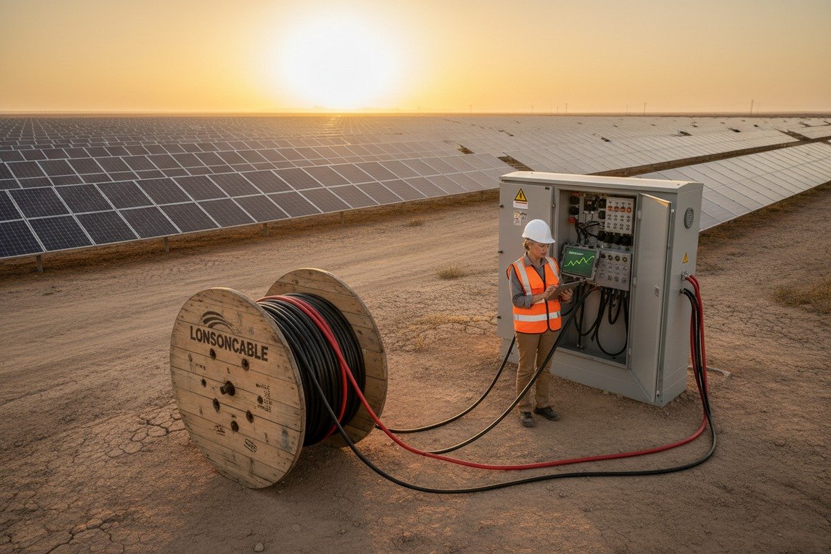 Power loss comparison between standard copper and high-purity OFC solar cables (ID#2)