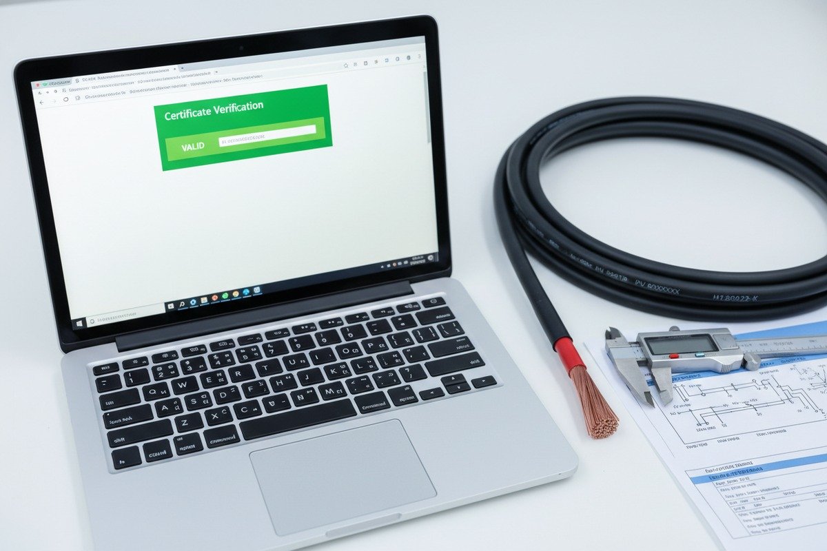 Verifying manufacturer ampacity ratings against TUV EN50618 standards and certificates (ID#2)
