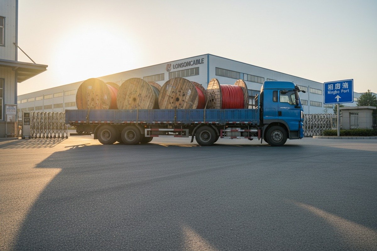 Logistics cost comparison between Shanghai and Ningbo for bulk solar PV cable orders (ID#3)