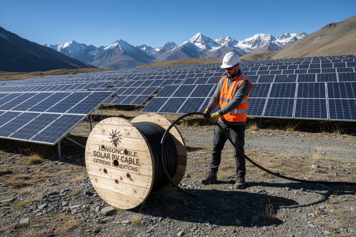 Solar PV cable specifications for high-altitude solar energy installations (ID#1)