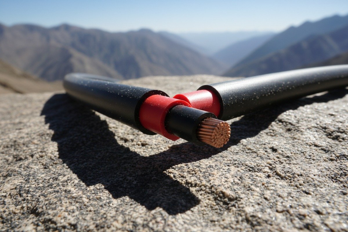 UV-stabilized solar cables with XLPE insulation for intense high-altitude radiation (ID#2)