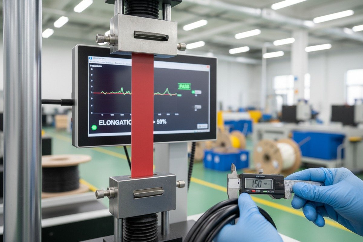 Lab-simulated aging tests and third-party certification for solar cable service life assessment (ID#5)
