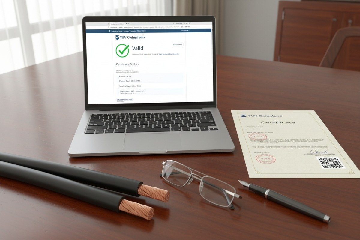 Verifying Chinese supplier TUV and CPR certifications through official online databases for authenticity (ID#2)