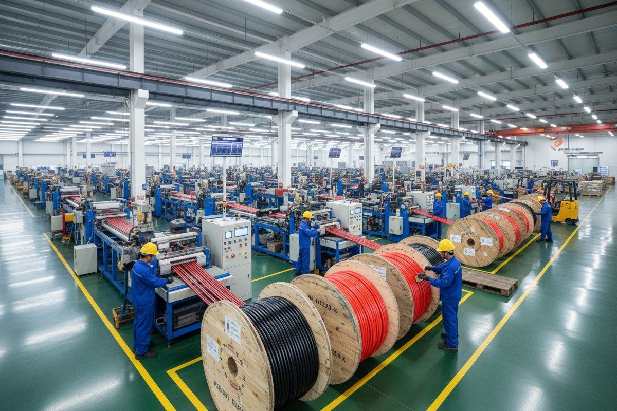 Auditing solar cable production processes and raw material quality control for consistent manufacturing (ID#5)
