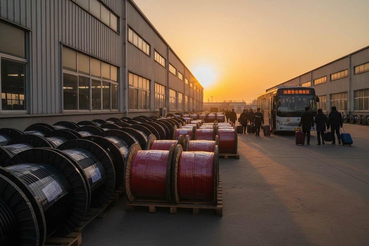 Ensuring H1Z2Z2-K cable quality through third-party inspections during the pre-holiday manufacturing rush (ID#3)