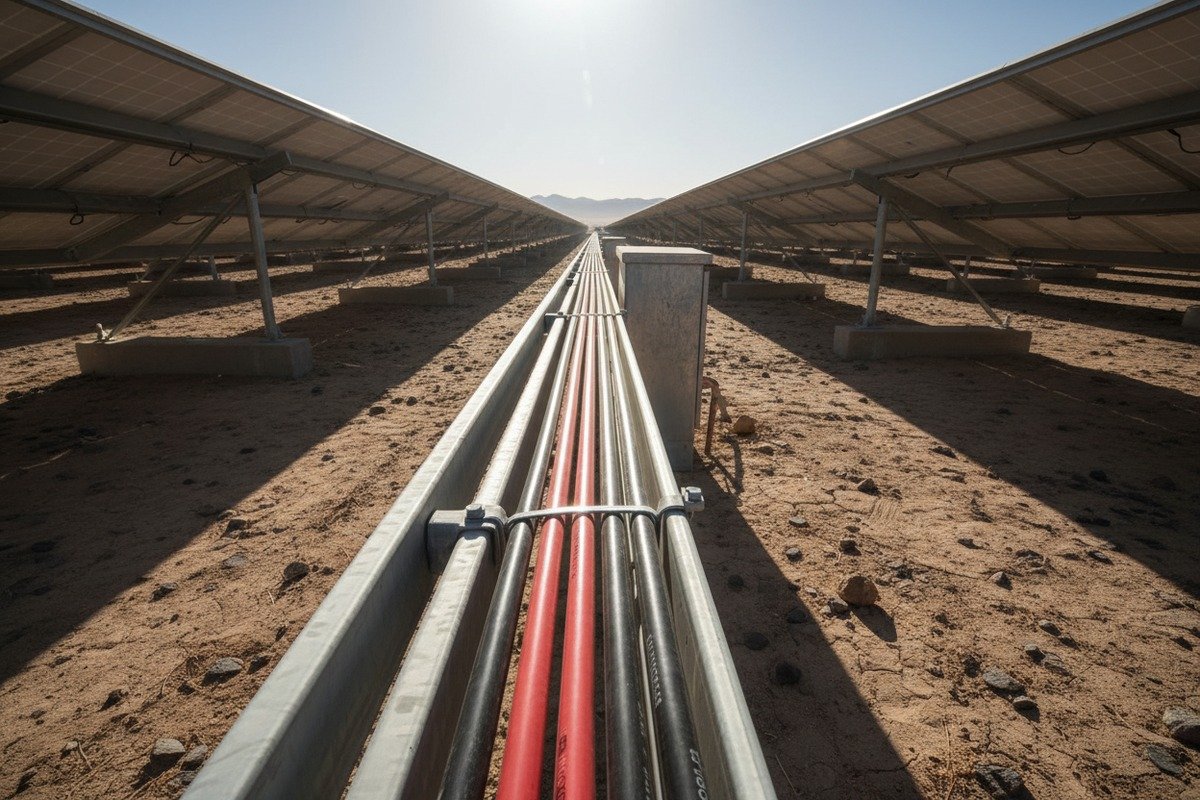 Solar Cable Lifespan Standards Ensuring 25-year solar cable lifespan with UV resistant XLPO insulation and 8000-series aluminum. (ID#4)